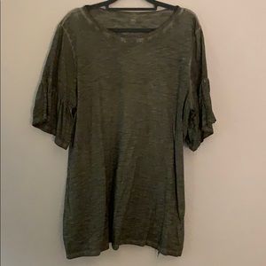 Lane Bryant Distressed Boyfriend Tee